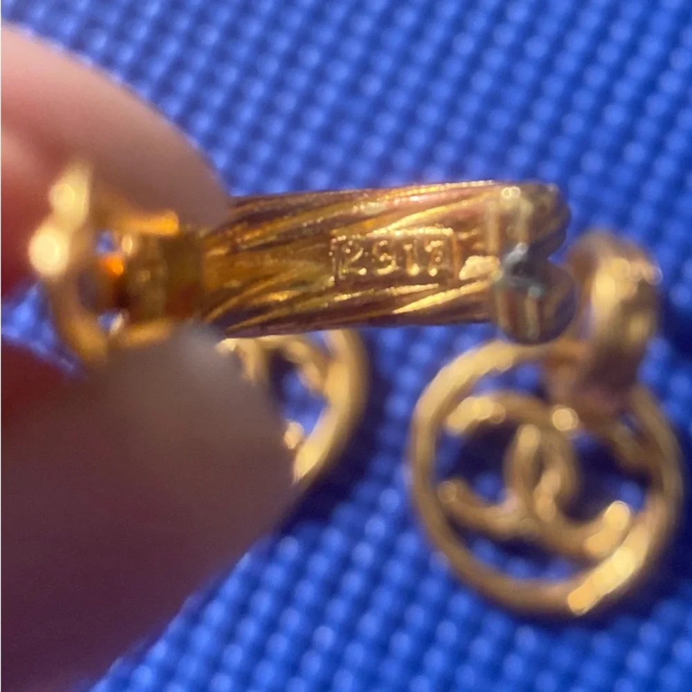 Vintage Chanel convertible earrings